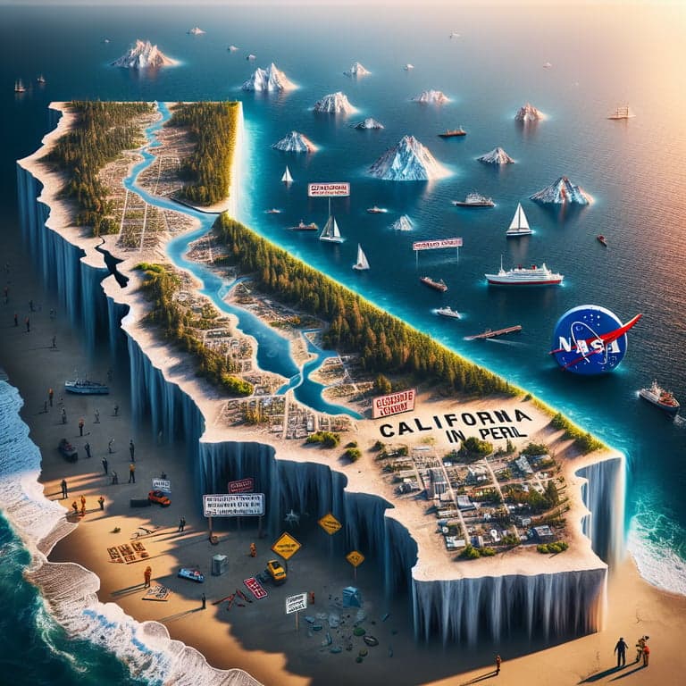NASA Unveils Sinking Cities Crisis: California Coastlines in Peril!