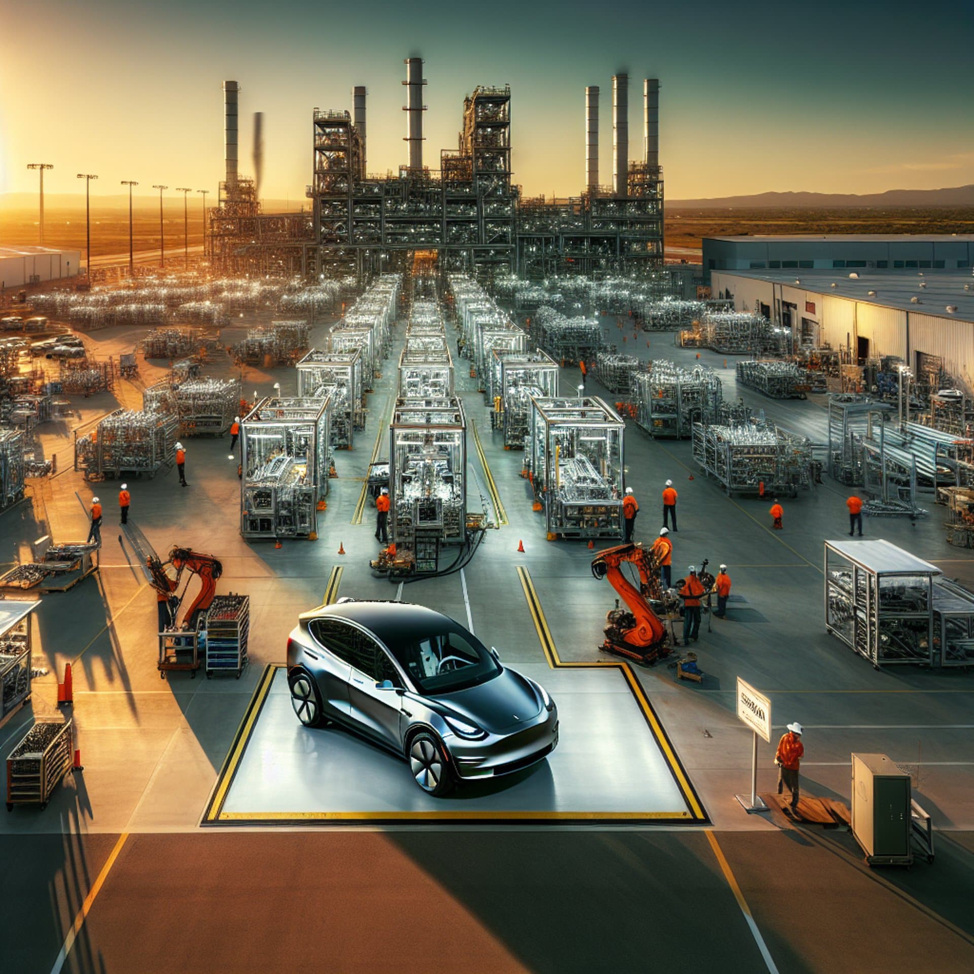 Tesla's Giga Texas Rolls Out First Model Y 'L' Units!