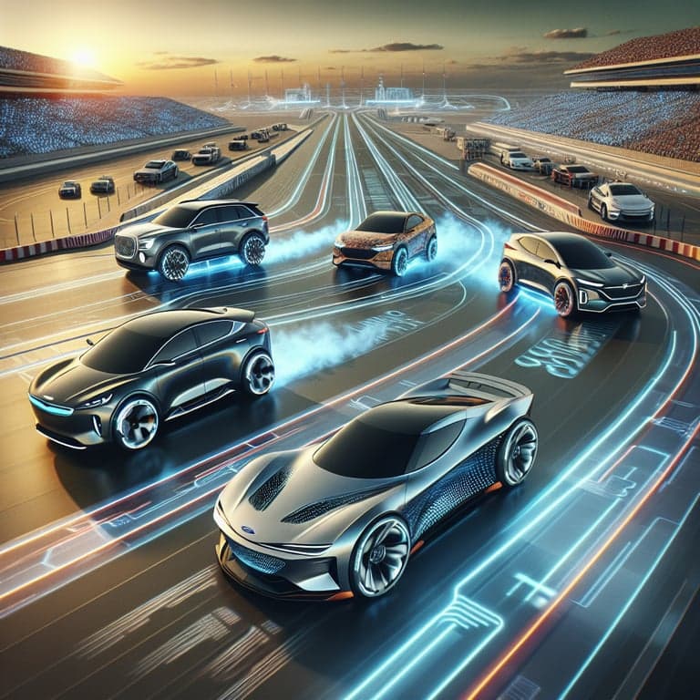 Electric SUV Showdown: Can the Kia EV6, Ford Mach-E, Chevy Equinox EV, and Hyundai Ioniq 5 Dethrone Tesla's Model Y?