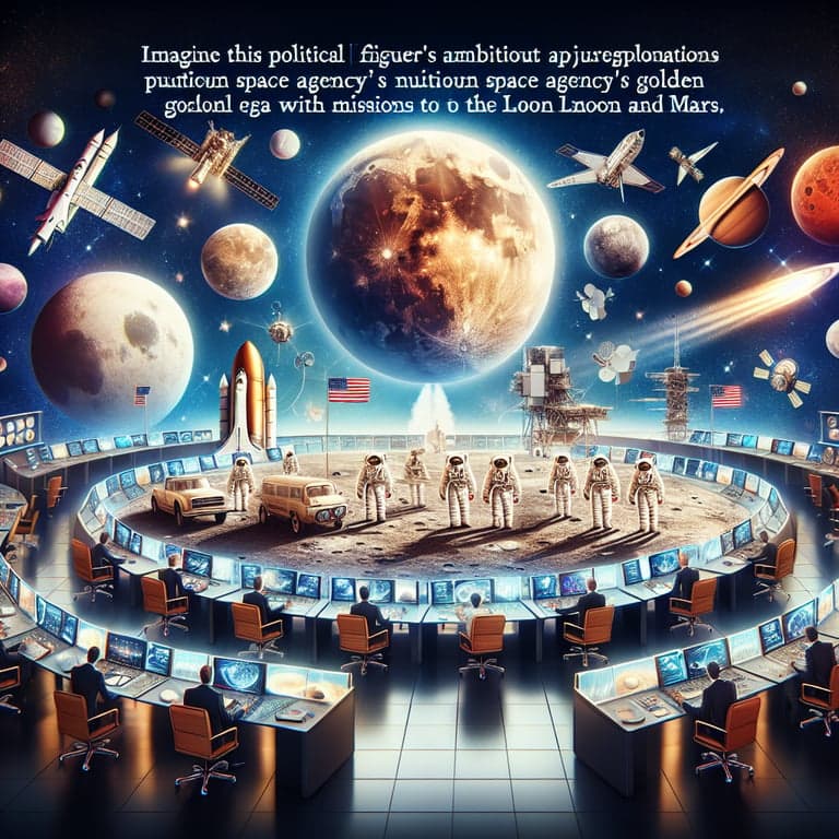 Trump's Bold Space Ambitions: Reviving NASA's Glory Days with Lunar and Mars Missions