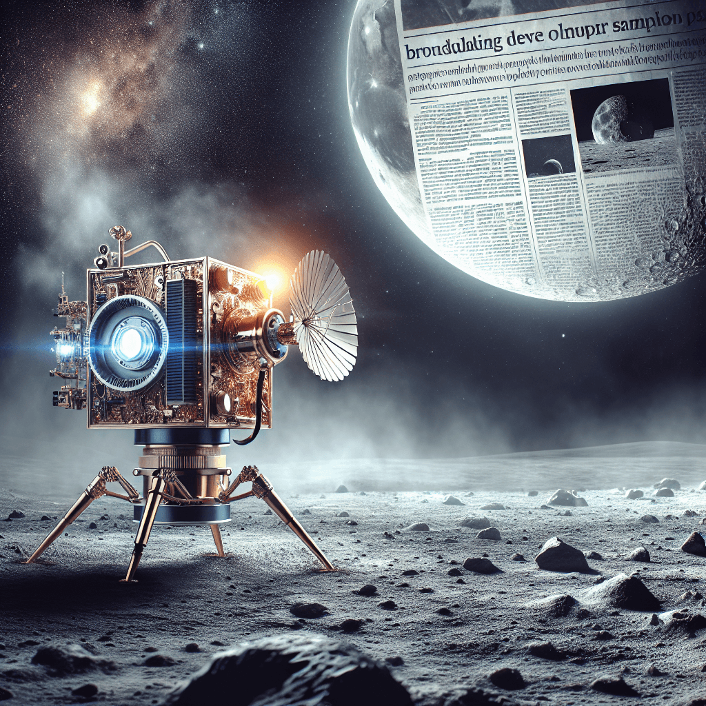 NASA's Groundbreaking Sample Collection Gadget Kicks Up Lunar Dust!