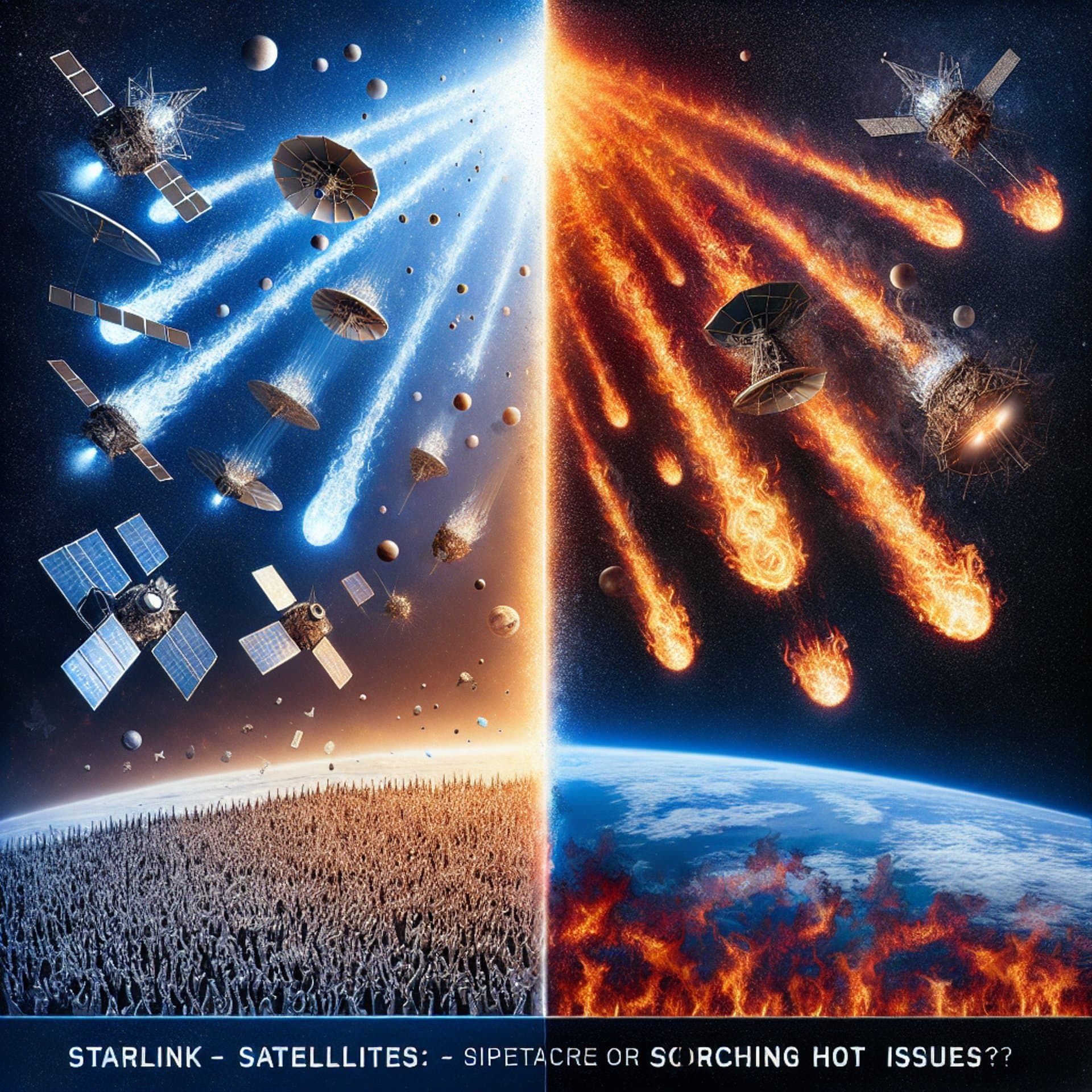 Starlink Satellites: Falling Stars or Scorching Hot Issues?