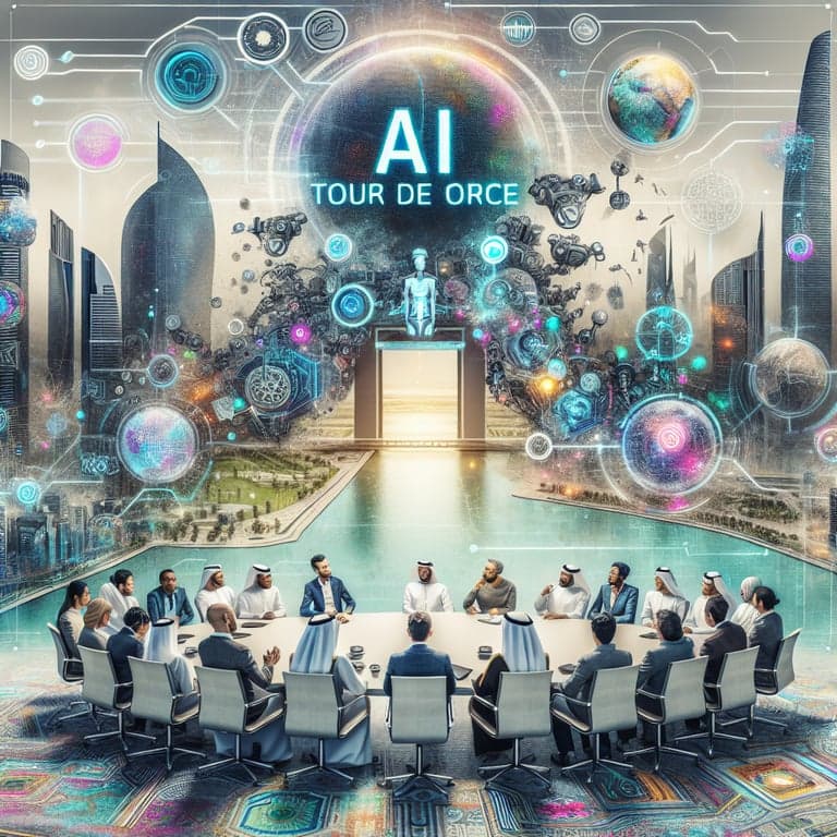 AI Tour de Force: U.S. Deliberates Strategic Innovations in Abu Dhabi