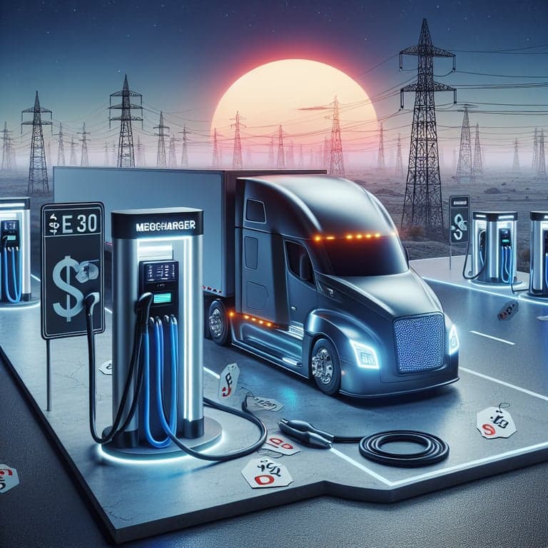 Tesla Semi Truck: Revolutionizing Long-Haul Transport with New Pricing and Megacharger Network
