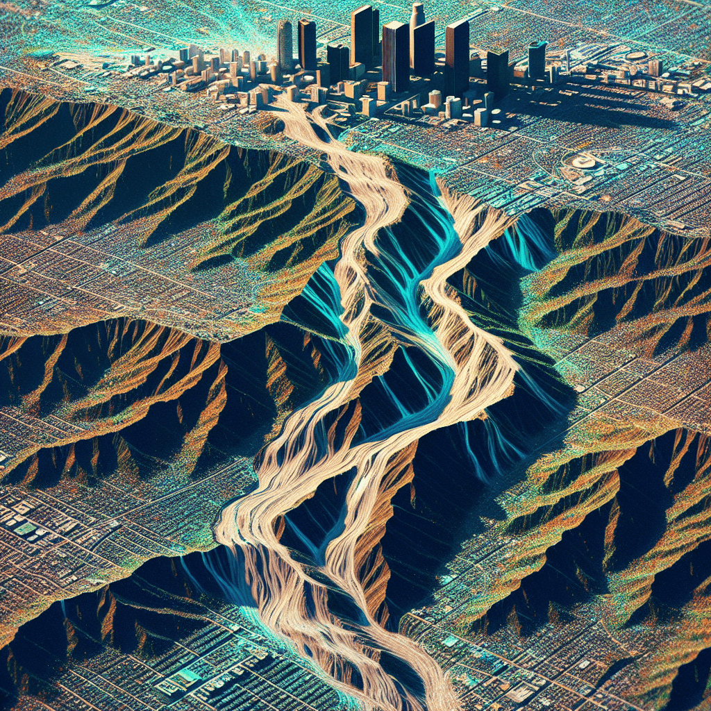 NASA's Radar Imagery Reveals Cascading Landslides in Los Angeles