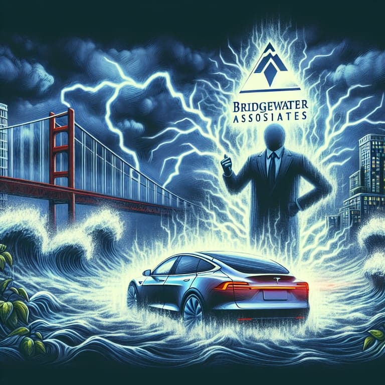 Bridgewater Associates Makes Bold Move: Boosts Tesla Stake Amid Tech Turmoil