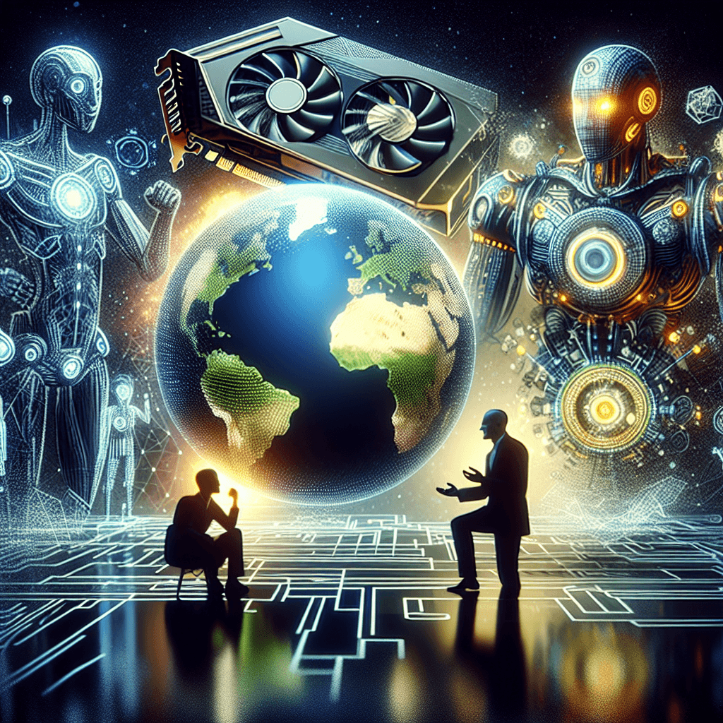 Nvidia's CEO Jensen Huang Challenges Elon Musk: AI and Robots to Keep Us Busy, Not Idle