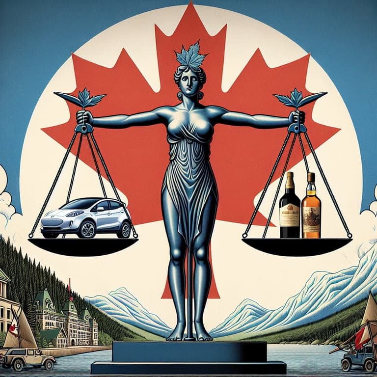 Canada Hits Back: Chrystia Freeland's Bold Retaliatory Tariffs Target Tesla and U.S. Booze