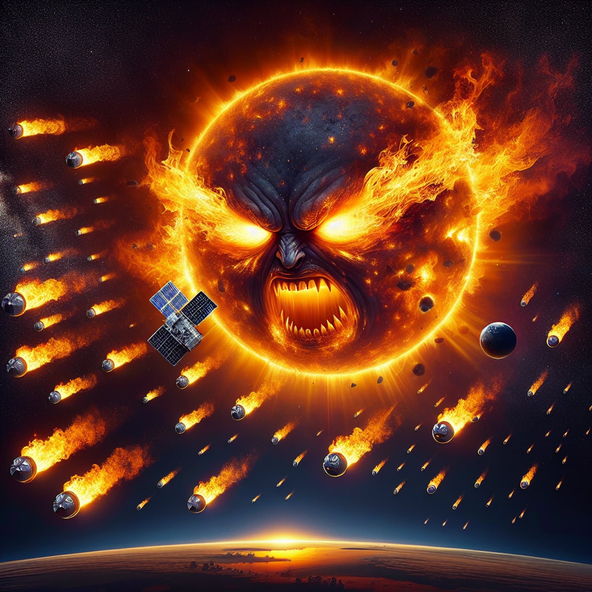 Solar Fury: Why Starlink Satellites Are Falling from the Sky