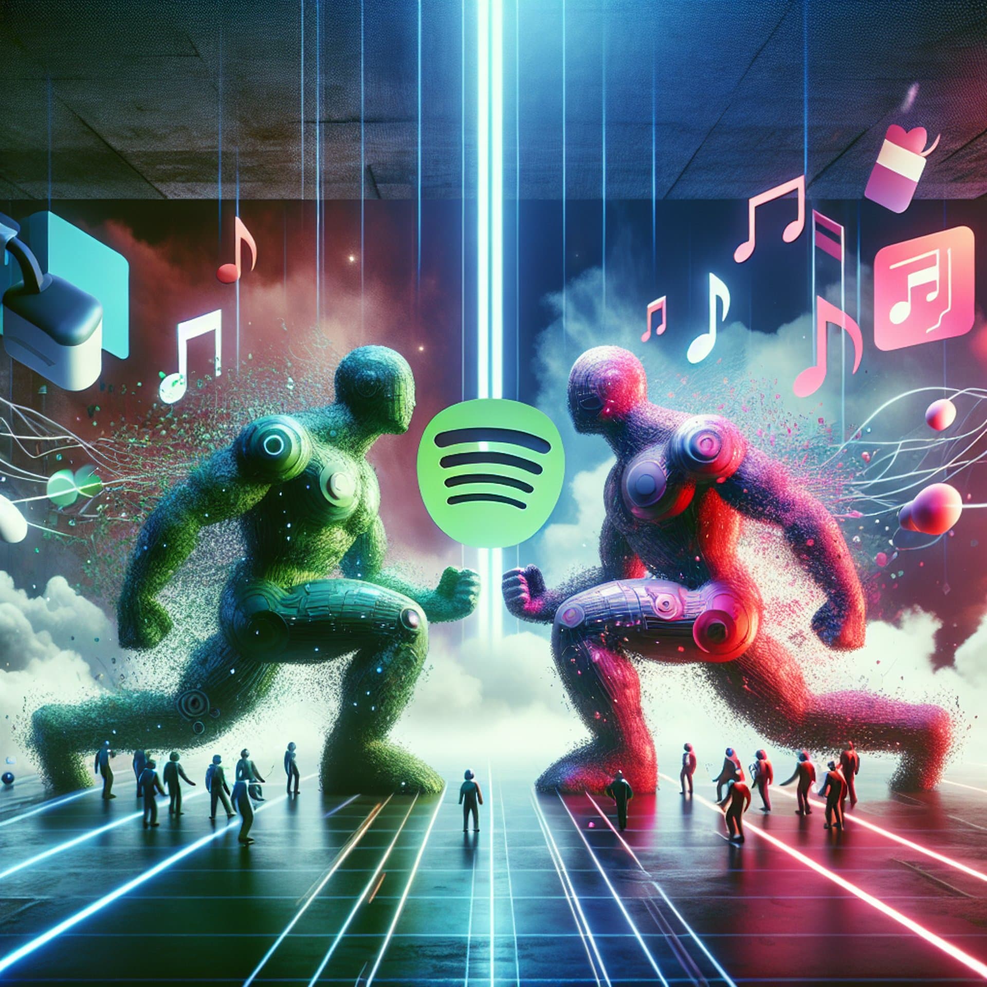 Battle of the Streaming Titans: Spotify vs. Apple Music in 2025