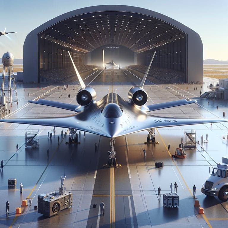 NASA's X-59 Completes Pioneering 'Aluminum Bird' Ground Tests