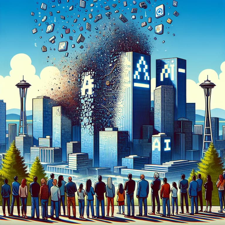 Seattle's Tech Giants Slash Jobs in AI Shake-Up