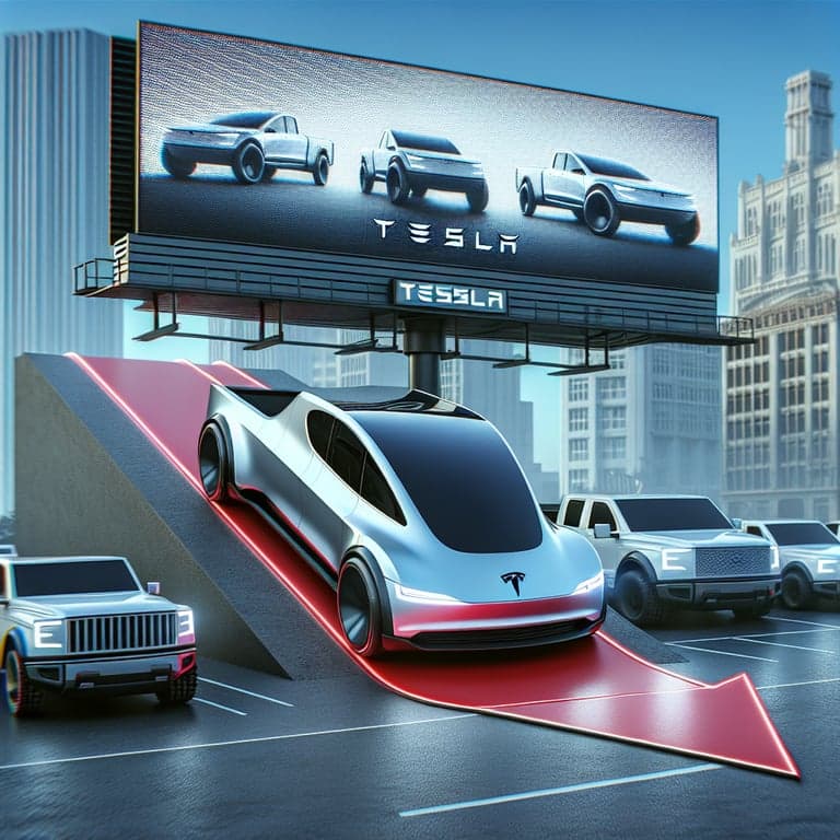 Tesla's New Cybertruck Model Takes a Price Dive — Competitors Beware!