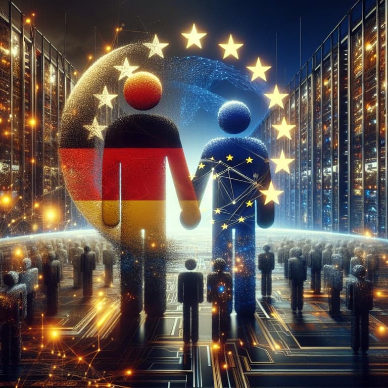 German Giants Unite for AI Data Center Dream with EU Support