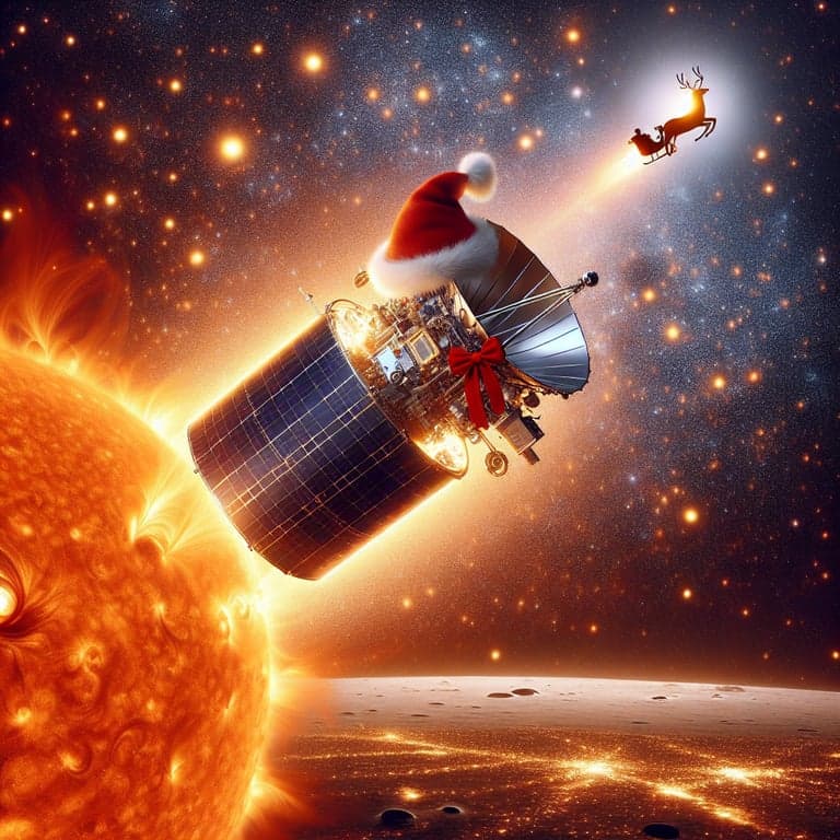 NASA's Parker Solar Probe Breaks Record with Epic Christmas Eve Flyby!