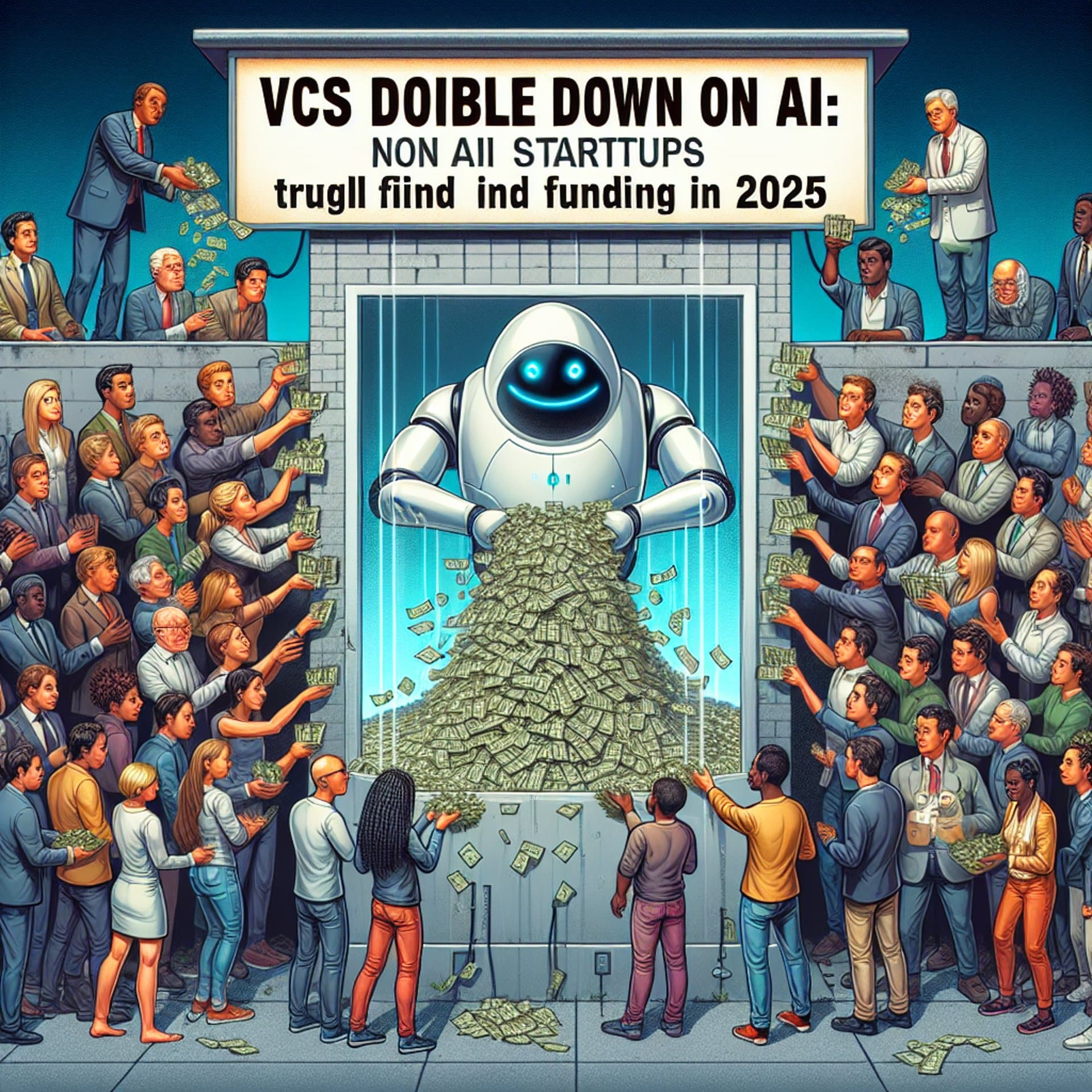 VCs Double Down on AI: Non-AI Startups Struggle to Find Funding in 2025