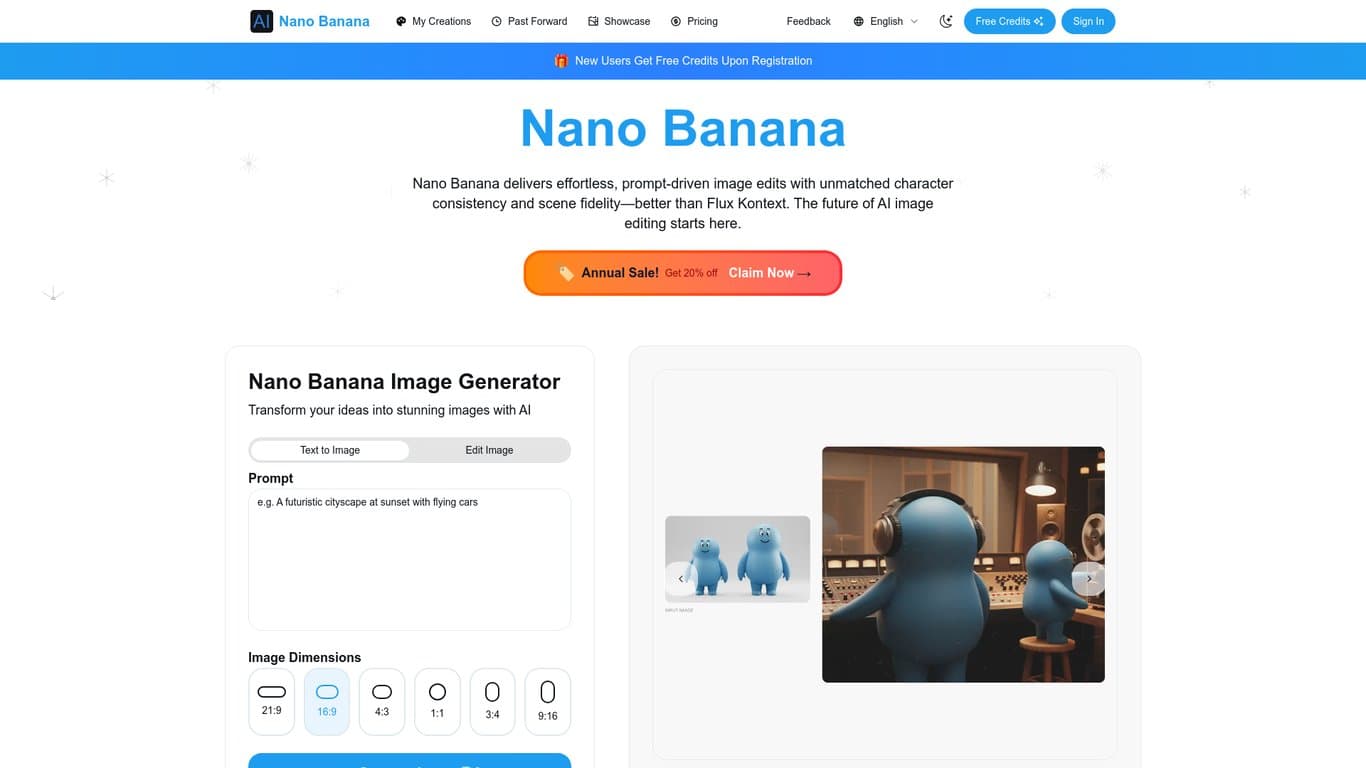 nano banana screenshot