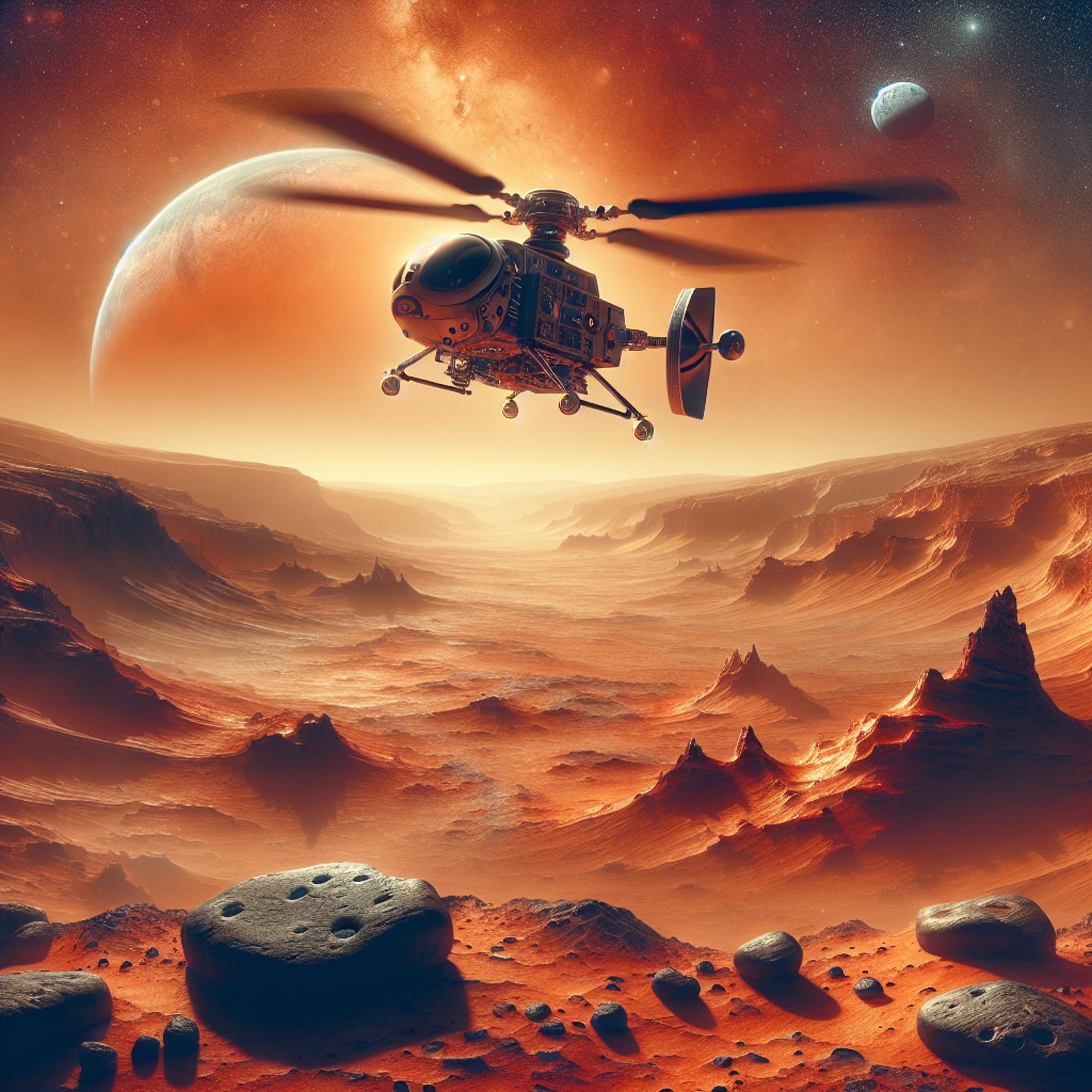 NASA's Mars Helicopter Takes Flight: A New Era of Martian Exploration
