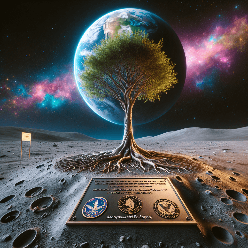 Lunar Roots: NASA and Richmond Police Dedicate a Moon Tree to Thomas C. Boushall Middle School