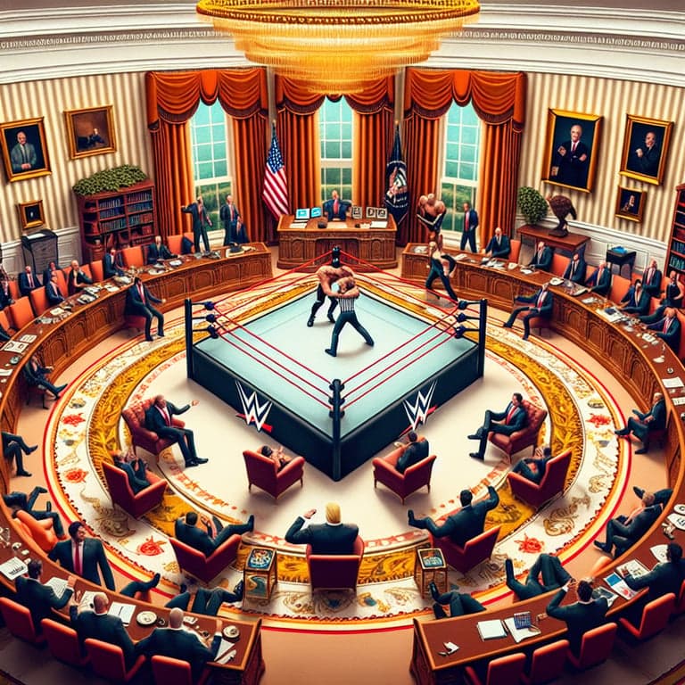 Elon Musk's 'WWE-Style' Oval Office Showdown: A Clash of Billionaires