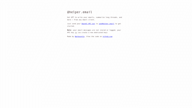Thumbnail image for Helper.email