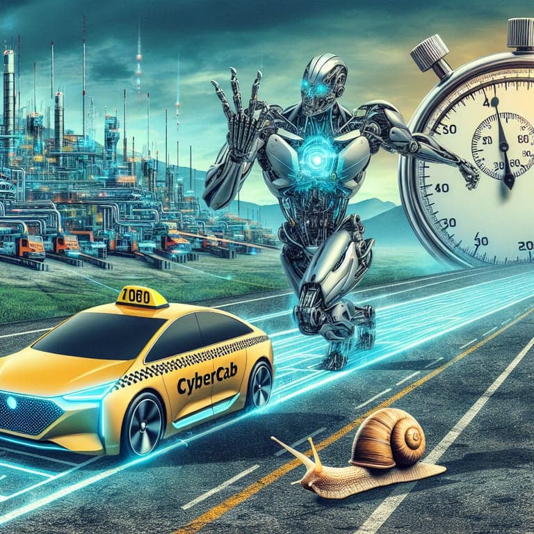 Tesla's 'Agonizingly Slow' Reality Check: Cybercab and Optimus Output Challenges