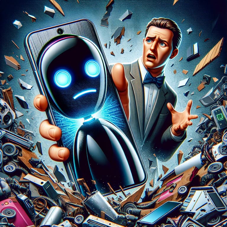 Marques Brownlee's Epic Takedown of a $5,000 Luxury Smartphone with AI Assistant