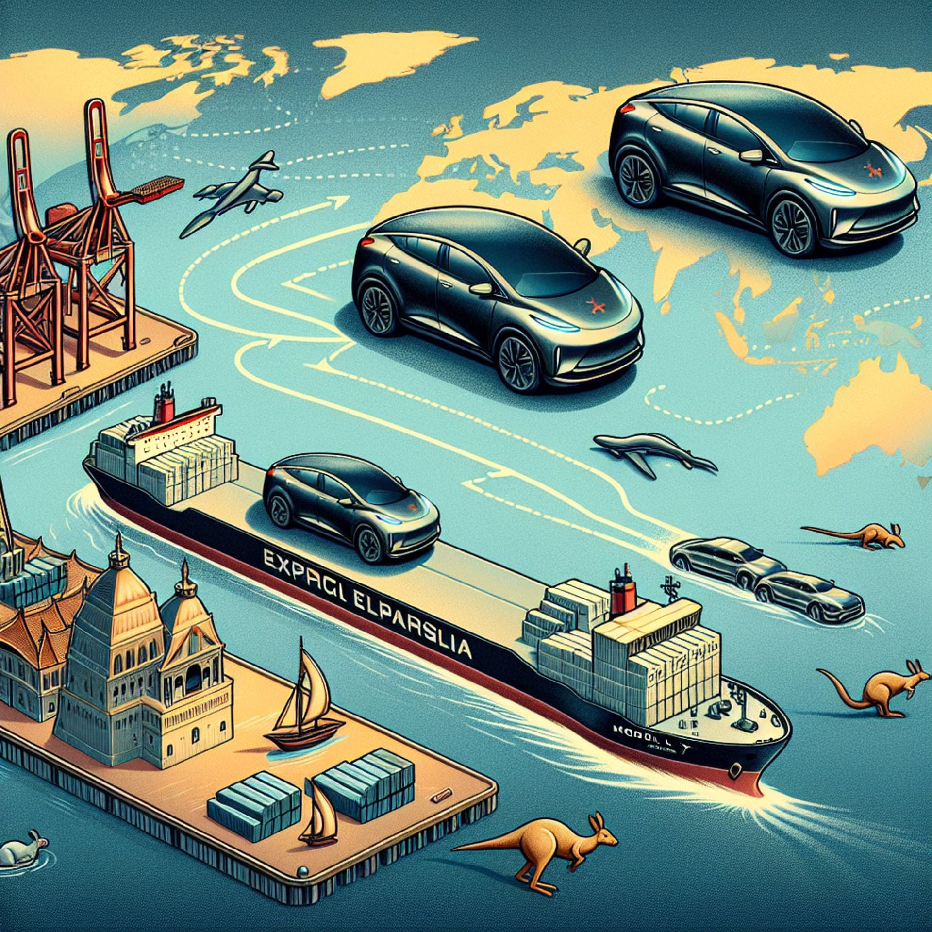 Tesla Ships New Model Y from Shanghai to Australia: A First for International Exports