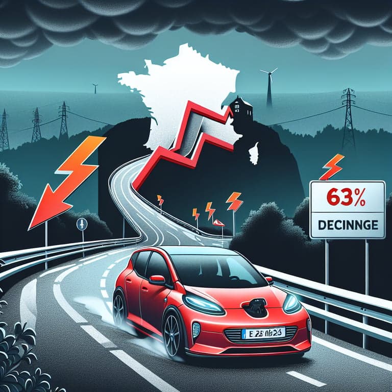 Tesla Sales Take a Tumble: 63% Decline in France's EV Market