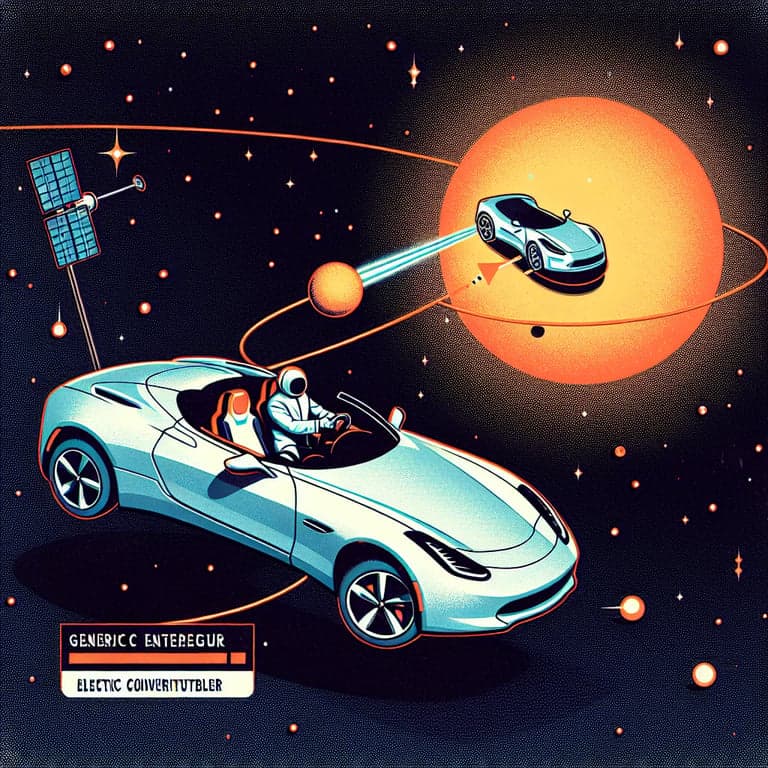 Astronomers Discover 'Asteroid' Turns Out to Be Elon Musk's Tesla Roadster in a Celestial Comedy of Errors