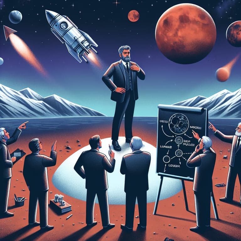 Congress Alarmed by Elon Musk's Bold Mars Vision, Critics Call Moon a 'Necessary Step'