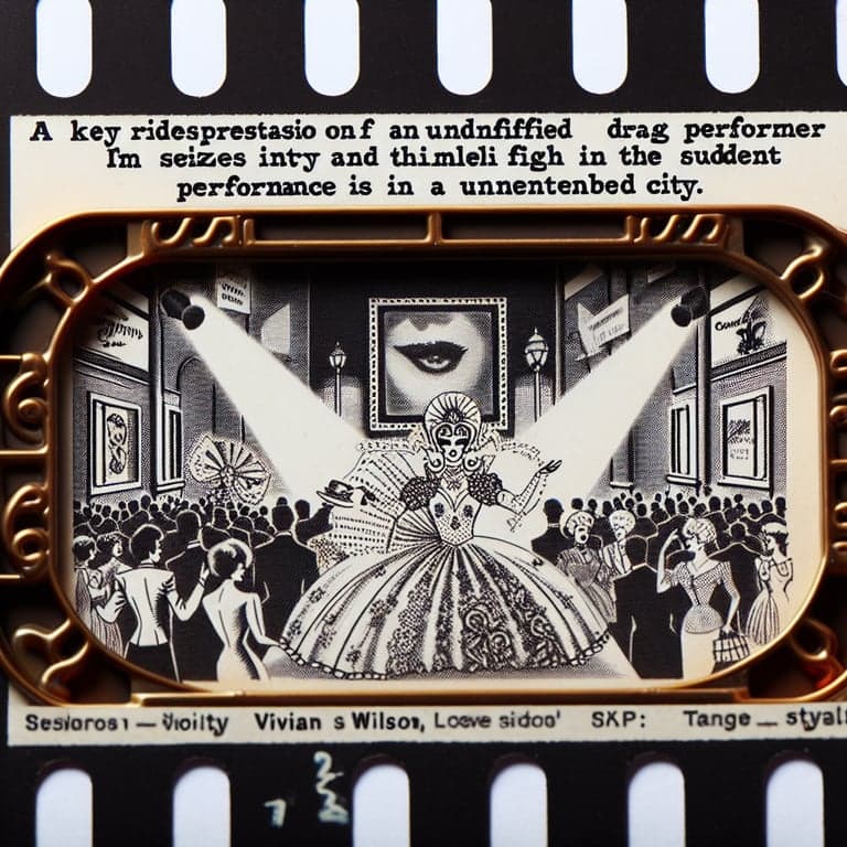 Vivian Wilson Steals the Spotlight at LA Drag Debut