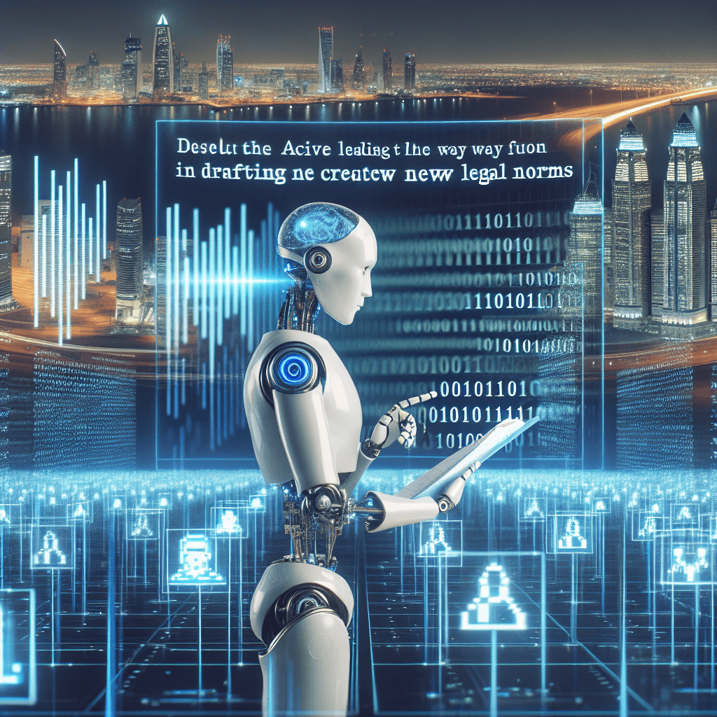 UAE Leads the Charge: AI to Draft New Legal Norms