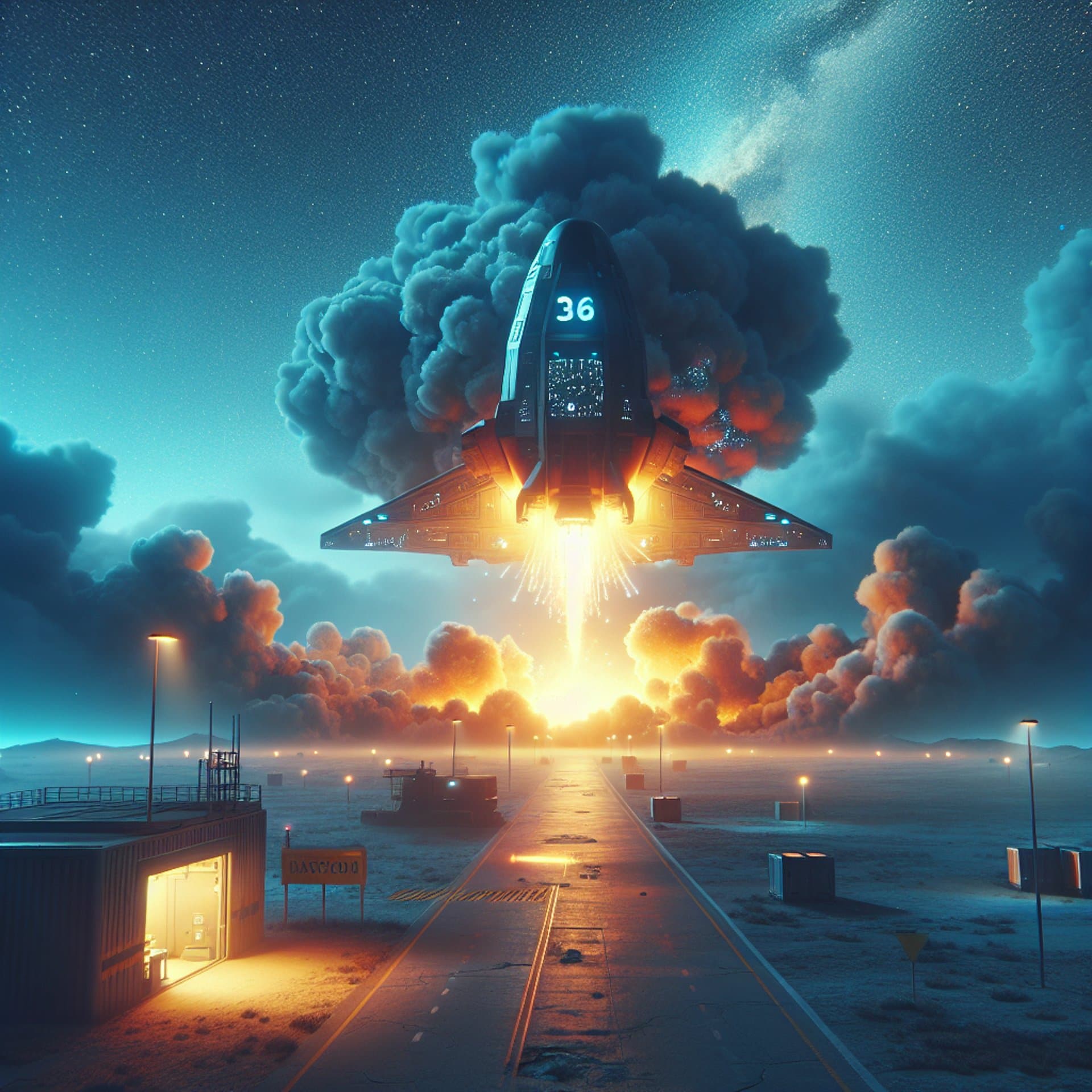 SpaceX's Ship 36 Goes Kaboom! Explosion Rocks Massey's Test Site