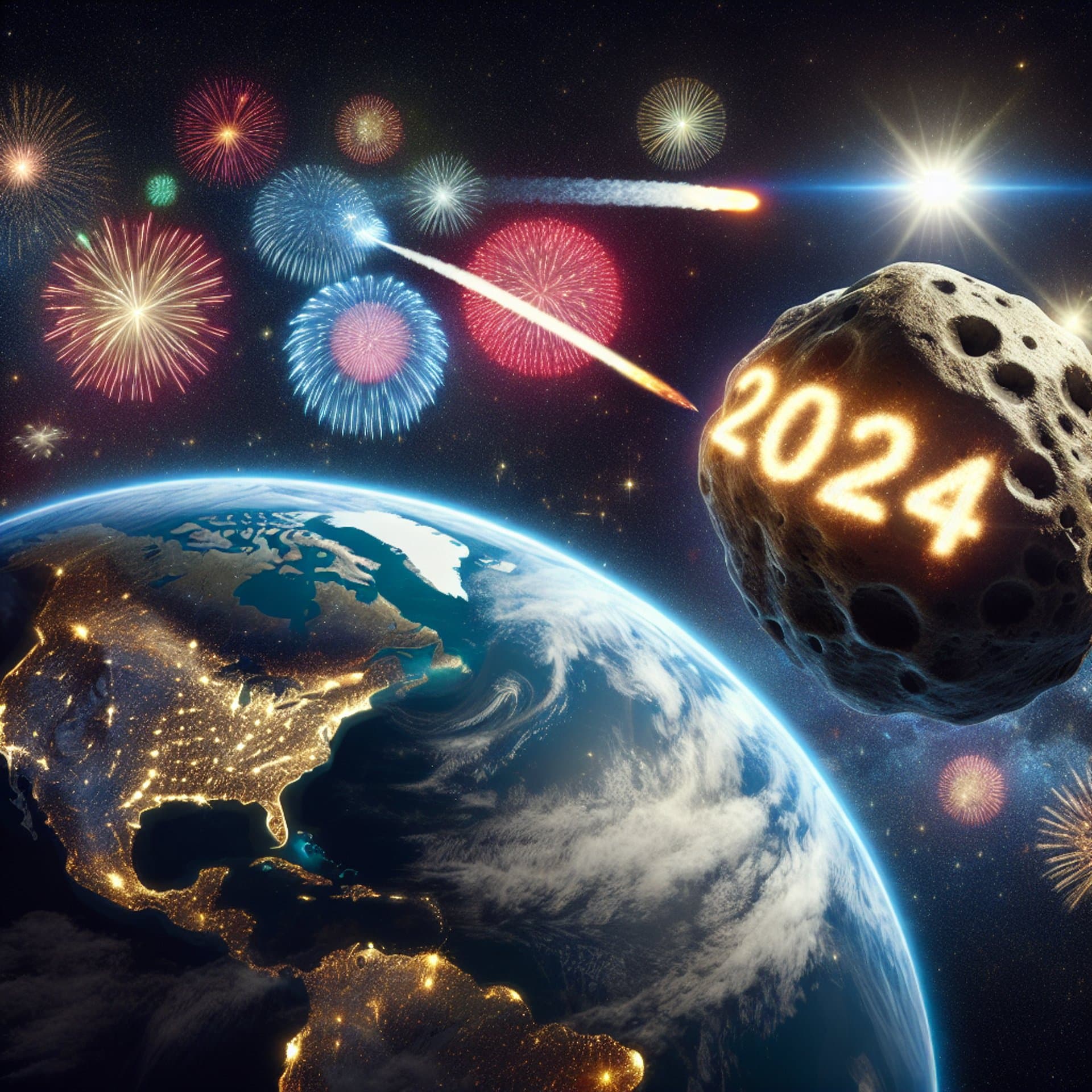 Asteroid 2024 AV2 Set for New Year's Eve Close Flyby!
