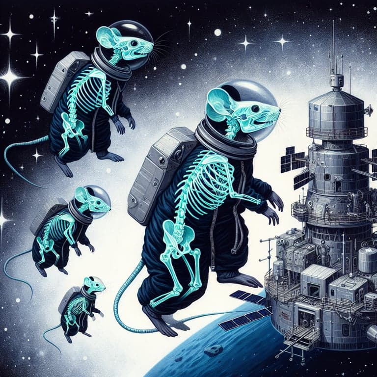 NASA's Space Mice Return with Fragile Bones