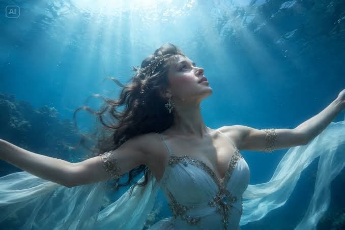 Underwater Image Prompts for Realistic Light and Swimming Motion