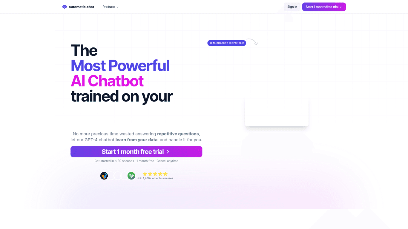 Automatic Chat screenshot
