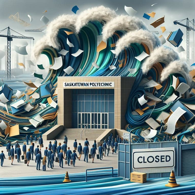 Saskatchewan Polytechnic Faces Wave of Layoffs Amid Global Enrollment Challenges