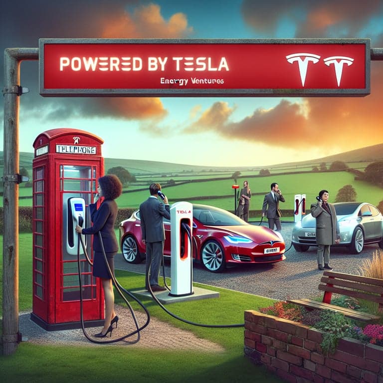 Tesla Powers Up the UK: Get Ready for Tesla Energy Ventures!
