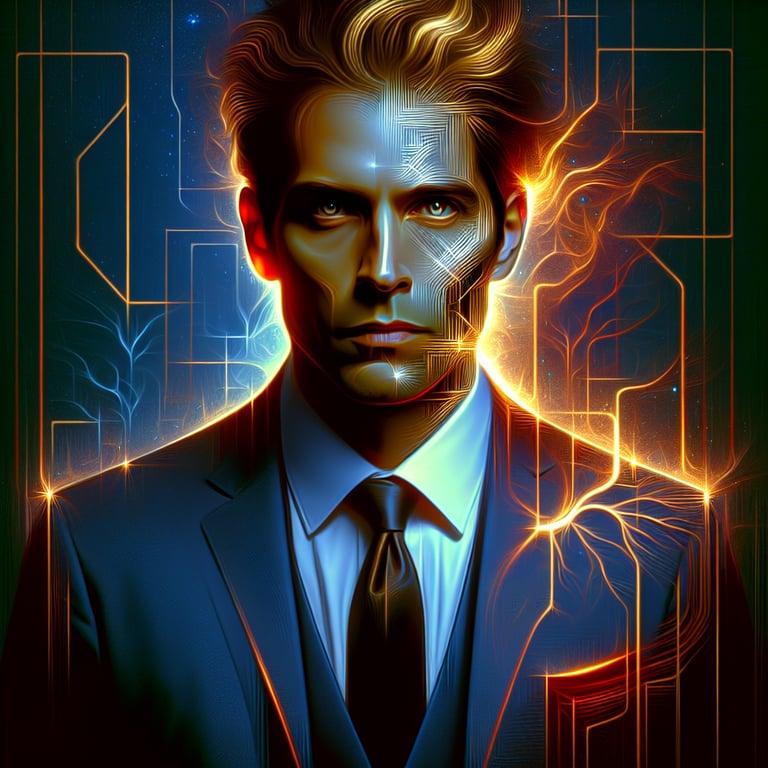 Banner for Elon Musk's New AI Companion: A Flashy Blend of Edward Cullen and Christian Grey!