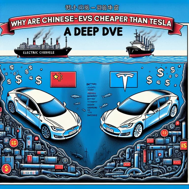Why Are Chinese EVs Cheaper Than Tesla? A Deep Dive!