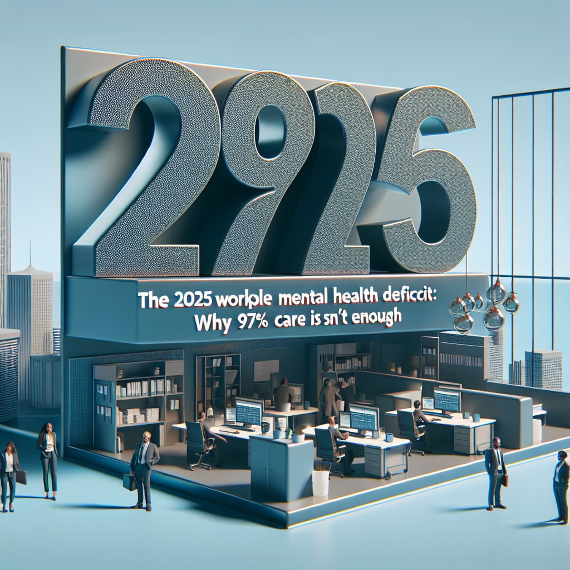 The 2025 Workplace Mental Health Deficit: Why 97% Care Isn't Enough