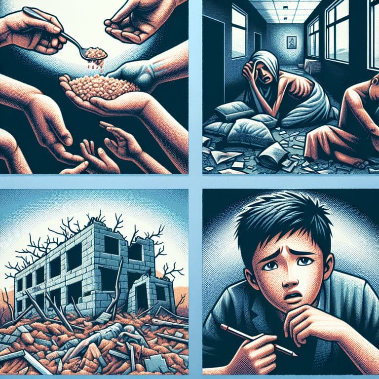 Gaza Faces Dire Humanitarian Crisis: Starvation, School Destruction, and Memory Loss Among Youth