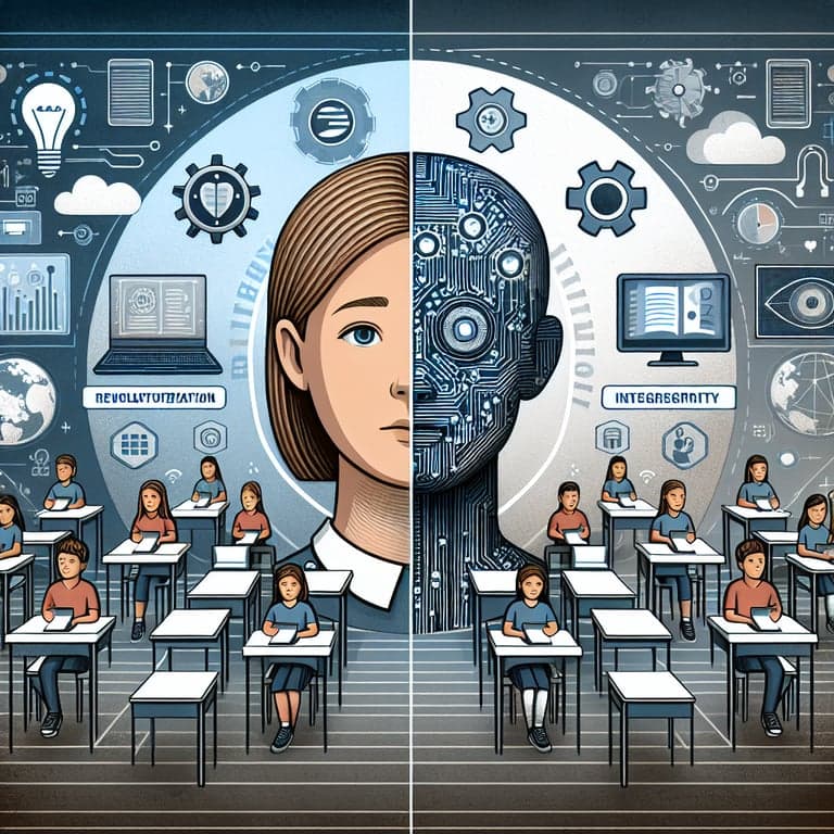 AI in the Classroom: Revolutionizing Education or Undermining Integrity?