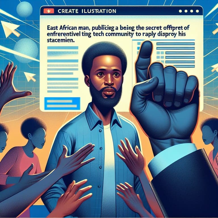 Kenyan Man Claims to be Elon Musk’s Secret Son—Social Media Quickly Debunks