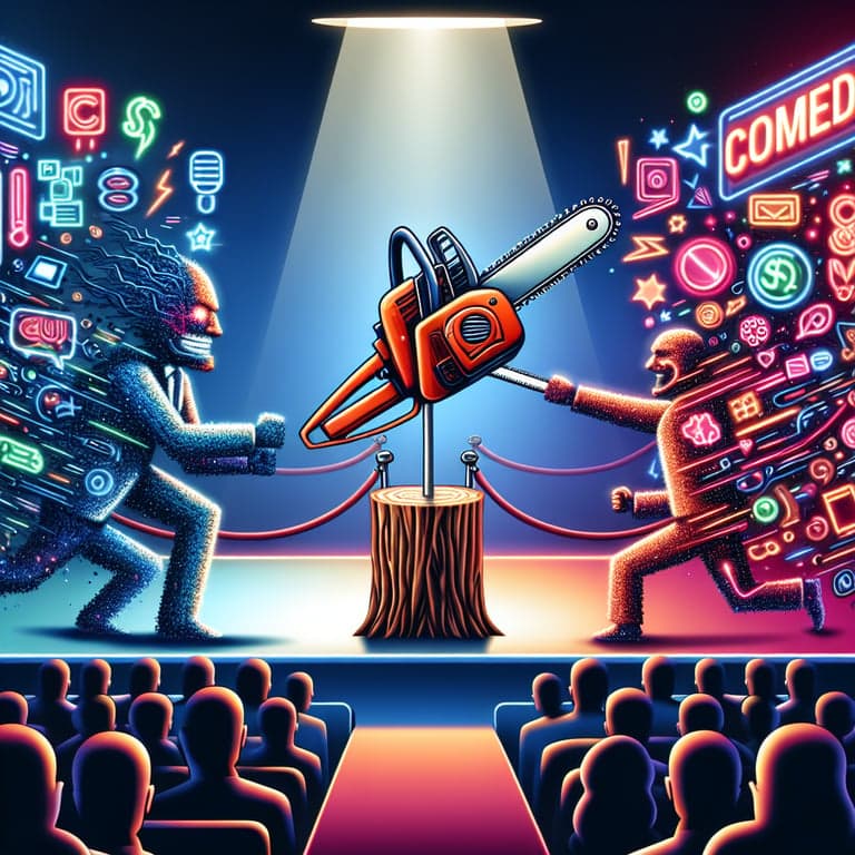 Elon Musk Casts Shade on SNL: A Chainsaw Controversy!