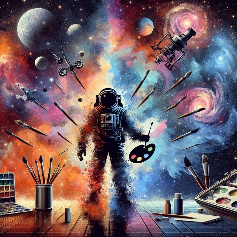 Banner for NASA's Don Pettit Captures the Cosmos: Blending Science and Art on the ISS