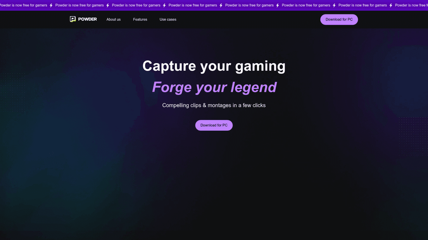 Powder screenshot