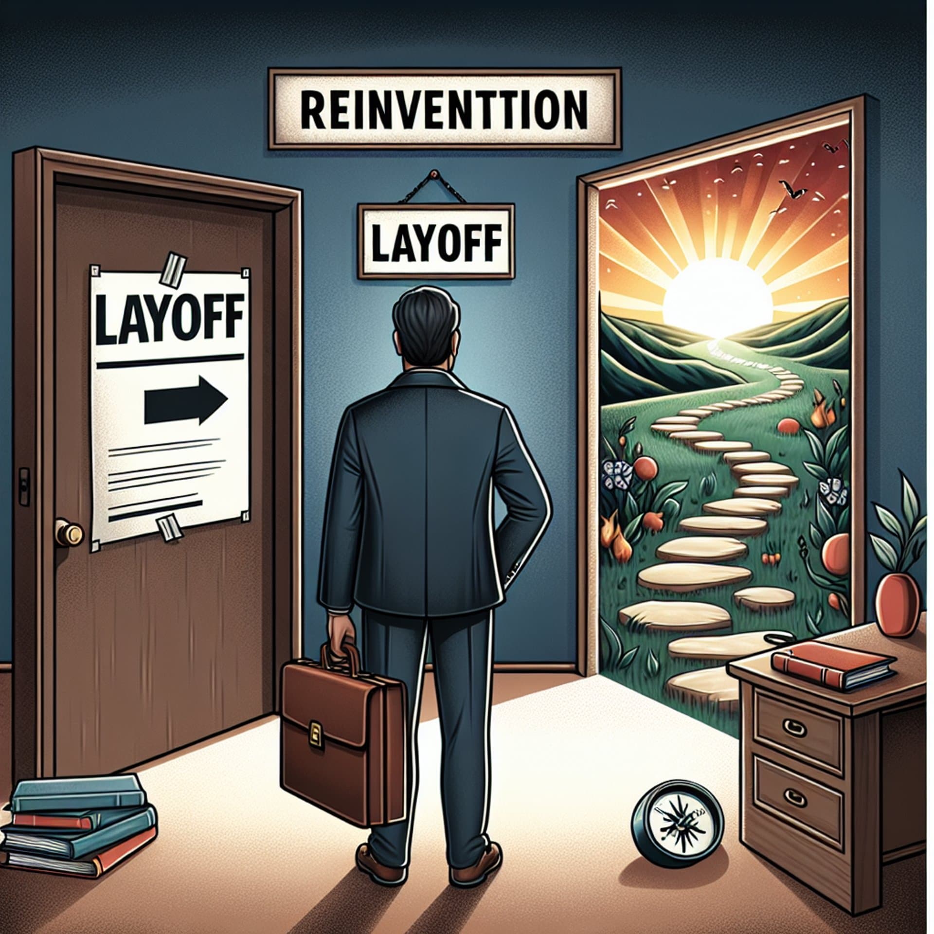 When the Layoff Coach Got Laid Off: A Meta Tale of Reinvention